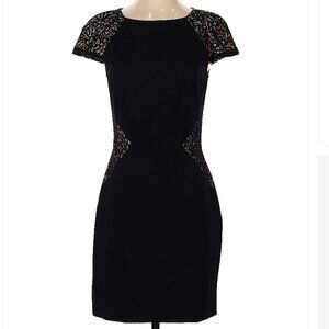 ERIN by Erin Fetherston LBD Black & Pink Dress Size 4